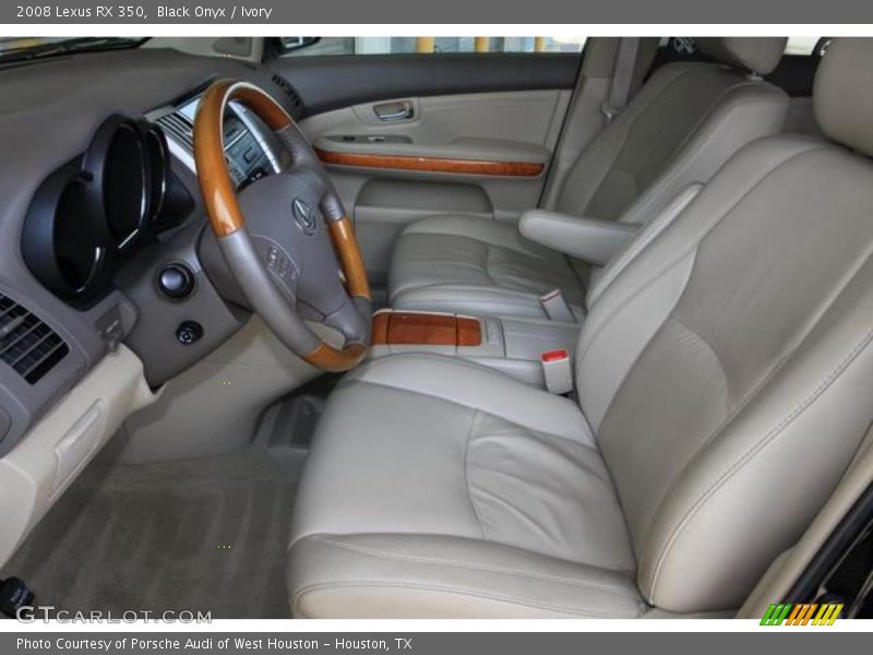 Black Onyx / Ivory 2008 Lexus RX 350