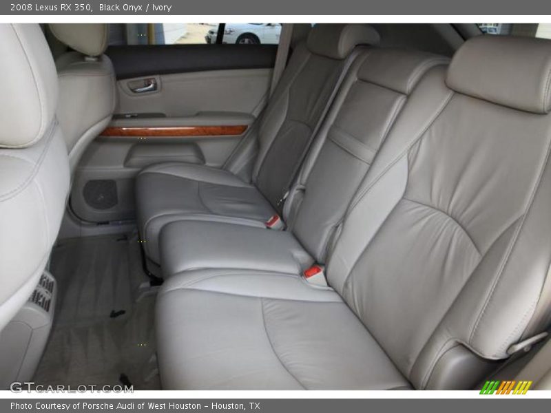 Black Onyx / Ivory 2008 Lexus RX 350