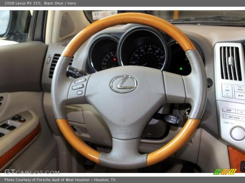 Black Onyx / Ivory 2008 Lexus RX 350