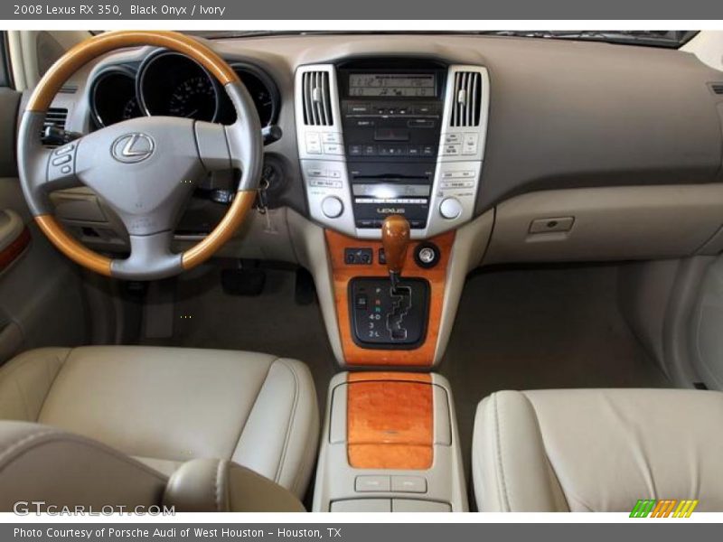 Black Onyx / Ivory 2008 Lexus RX 350