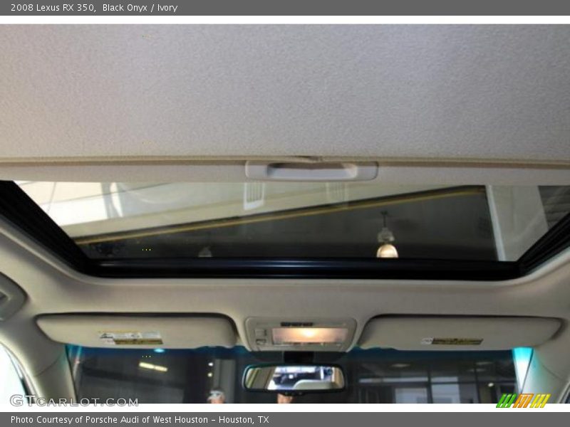 Black Onyx / Ivory 2008 Lexus RX 350