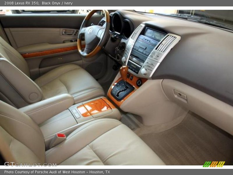 Black Onyx / Ivory 2008 Lexus RX 350