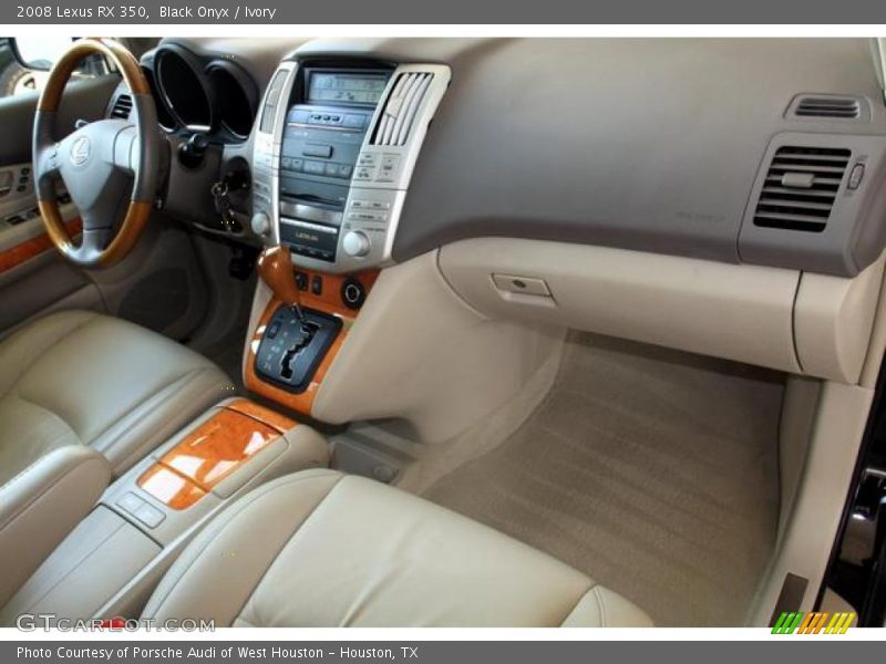 Black Onyx / Ivory 2008 Lexus RX 350