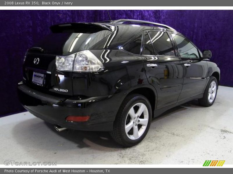 Black Onyx / Ivory 2008 Lexus RX 350