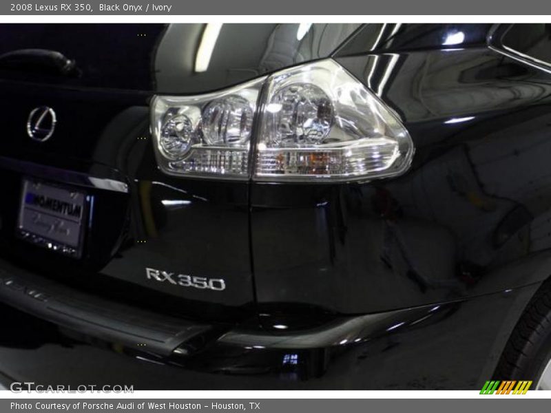 Black Onyx / Ivory 2008 Lexus RX 350