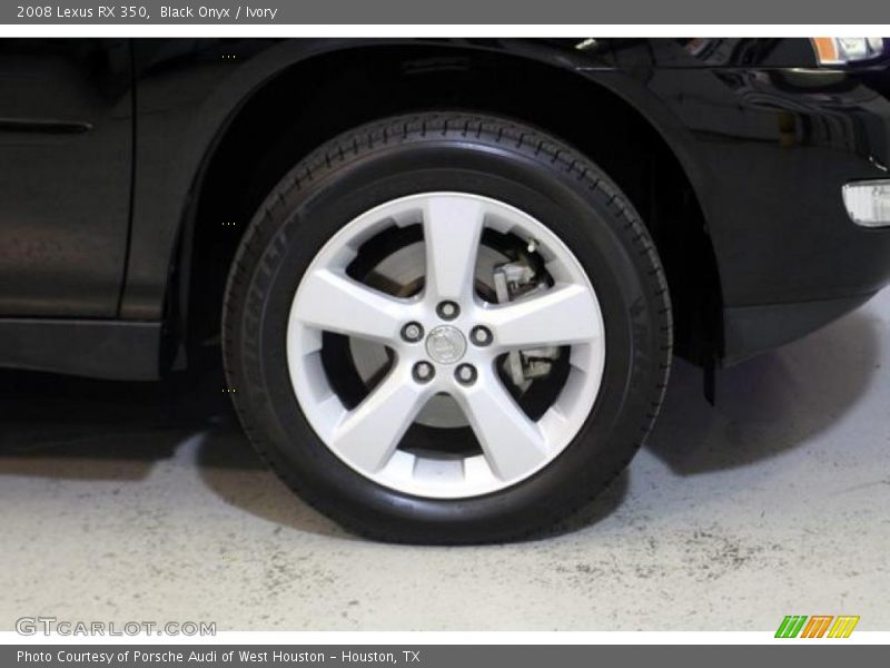 Black Onyx / Ivory 2008 Lexus RX 350