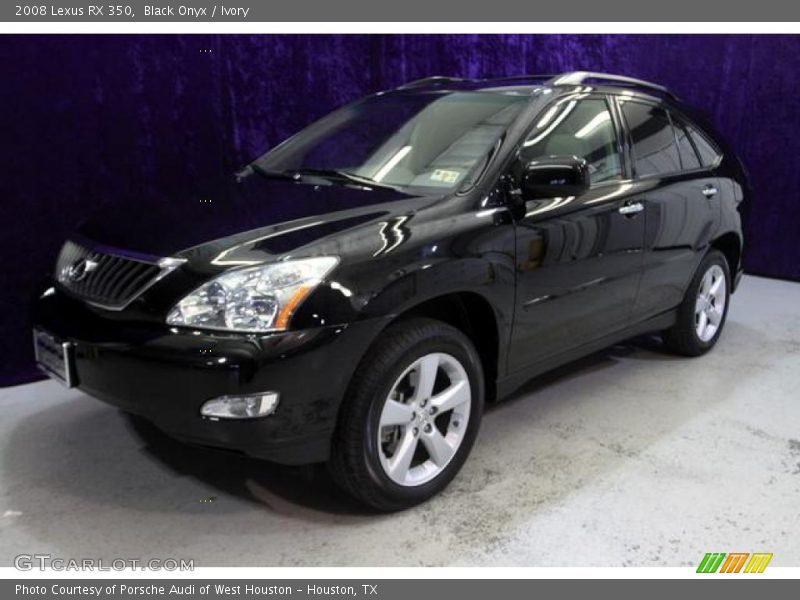 Black Onyx / Ivory 2008 Lexus RX 350
