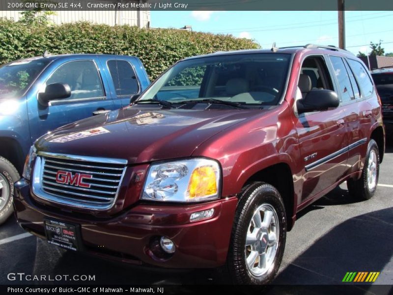 Cranberry Red Metallic / Light Gray 2006 GMC Envoy SLE 4x4