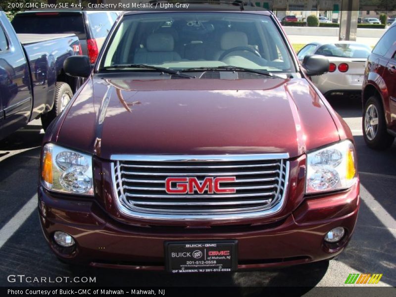 Cranberry Red Metallic / Light Gray 2006 GMC Envoy SLE 4x4