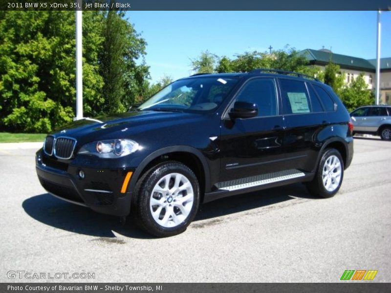 Jet Black / Black 2011 BMW X5 xDrive 35i