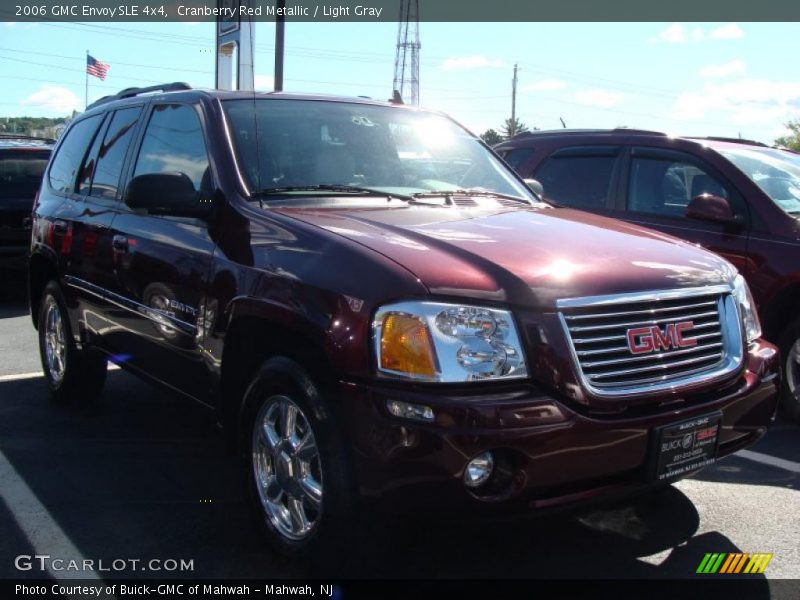 Cranberry Red Metallic / Light Gray 2006 GMC Envoy SLE 4x4