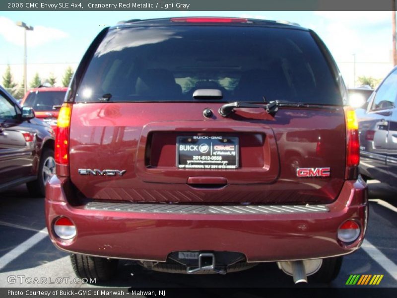 Cranberry Red Metallic / Light Gray 2006 GMC Envoy SLE 4x4