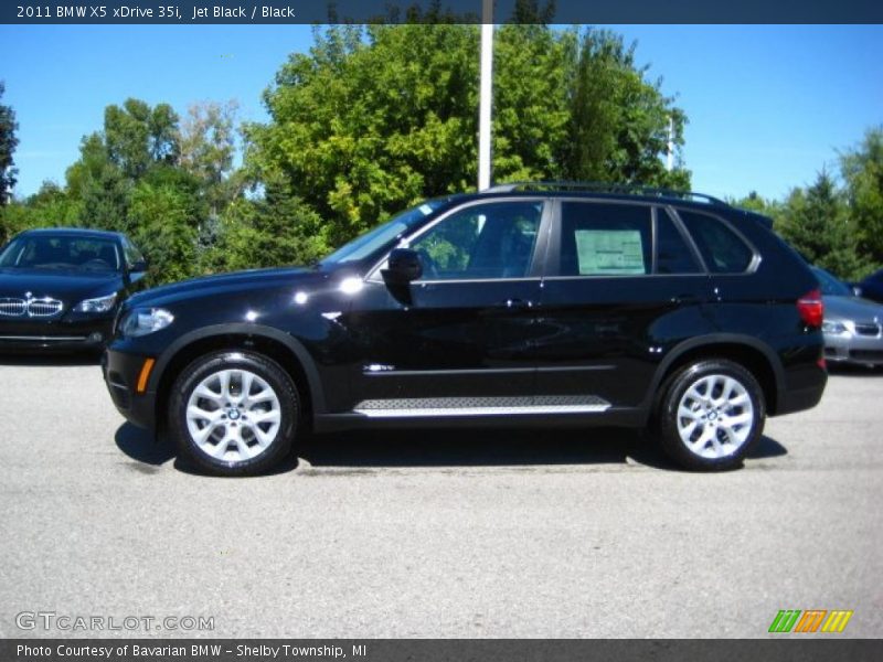 Jet Black / Black 2011 BMW X5 xDrive 35i