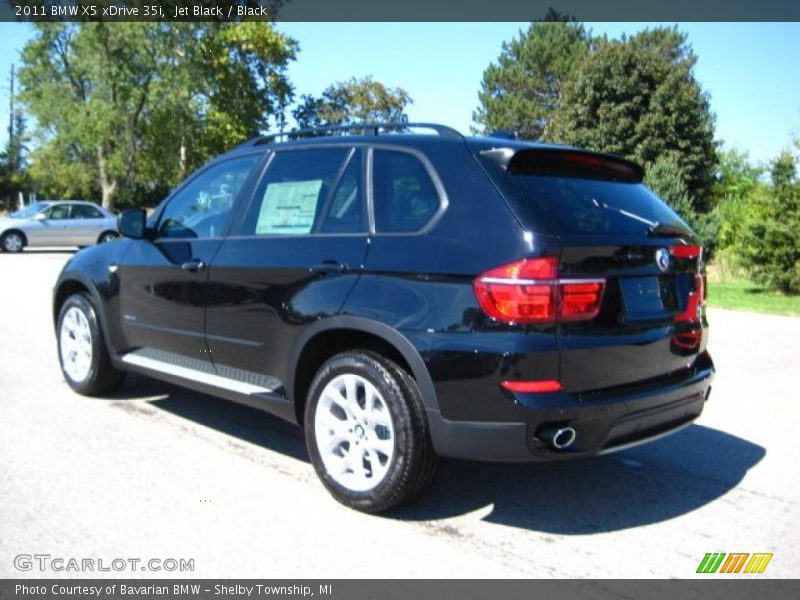 Jet Black / Black 2011 BMW X5 xDrive 35i