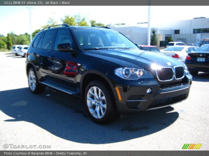 Jet Black / Black 2011 BMW X5 xDrive 35i