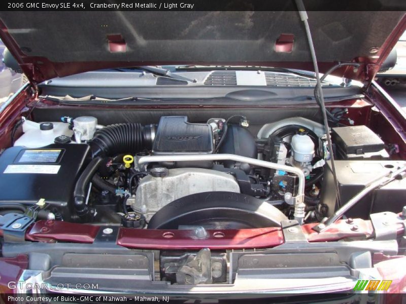 Cranberry Red Metallic / Light Gray 2006 GMC Envoy SLE 4x4