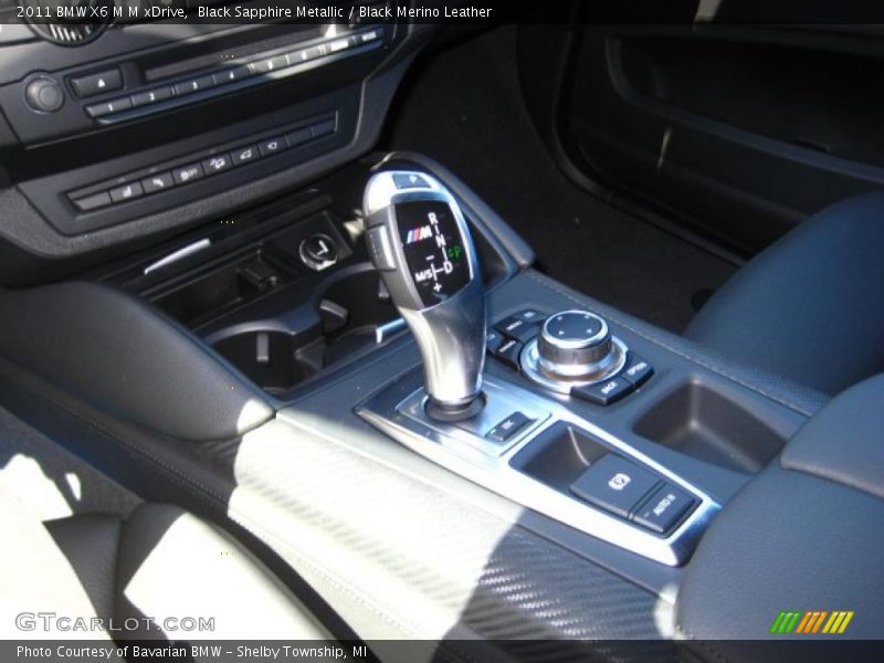 Black Sapphire Metallic / Black Merino Leather 2011 BMW X6 M M xDrive