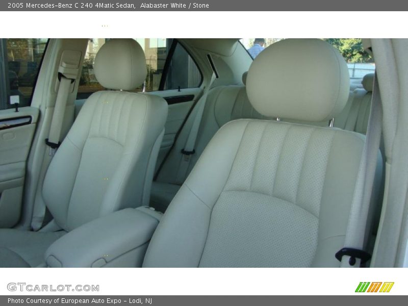 Alabaster White / Stone 2005 Mercedes-Benz C 240 4Matic Sedan