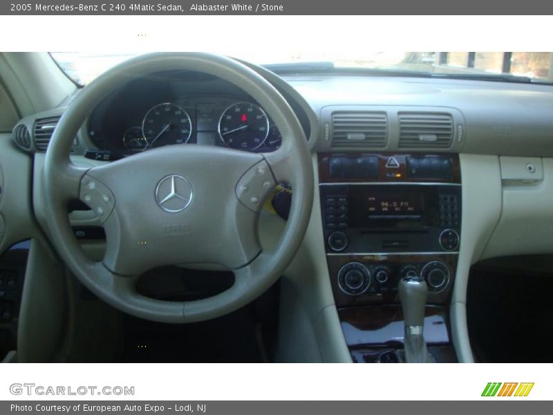 Alabaster White / Stone 2005 Mercedes-Benz C 240 4Matic Sedan