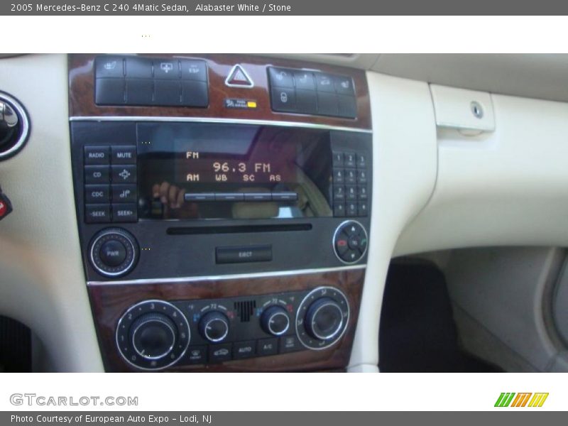 Alabaster White / Stone 2005 Mercedes-Benz C 240 4Matic Sedan