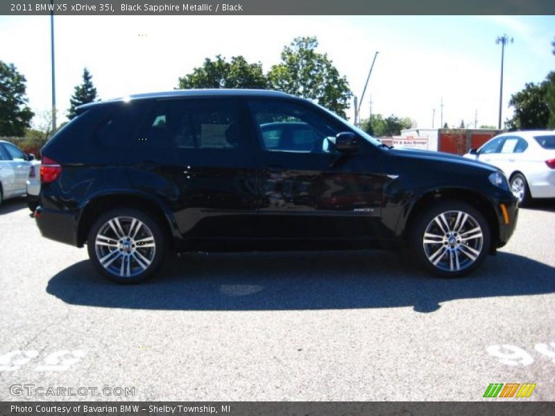 Black Sapphire Metallic / Black 2011 BMW X5 xDrive 35i