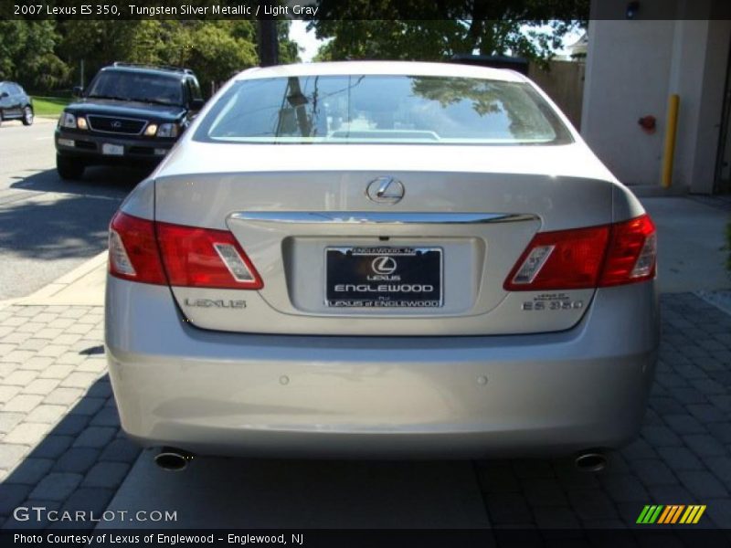 Tungsten Silver Metallic / Light Gray 2007 Lexus ES 350