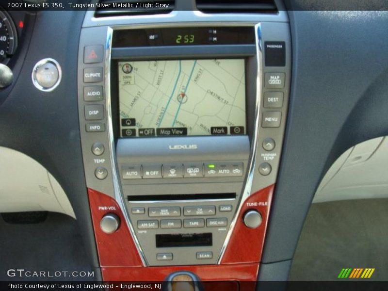 Tungsten Silver Metallic / Light Gray 2007 Lexus ES 350