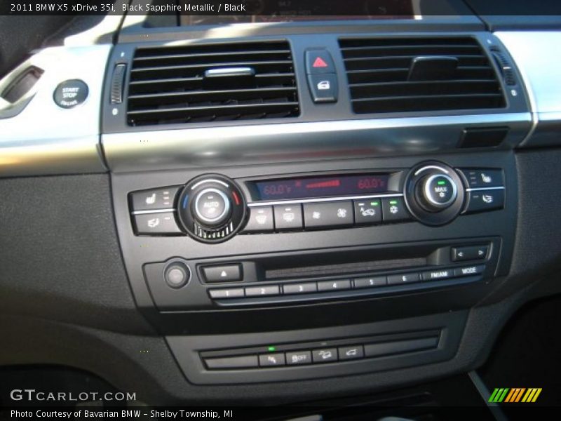 Black Sapphire Metallic / Black 2011 BMW X5 xDrive 35i