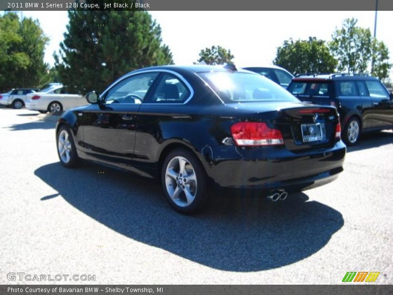 Jet Black / Black 2011 BMW 1 Series 128i Coupe