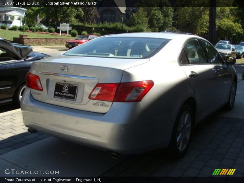 Tungsten Silver Metallic / Black 2007 Lexus ES 350