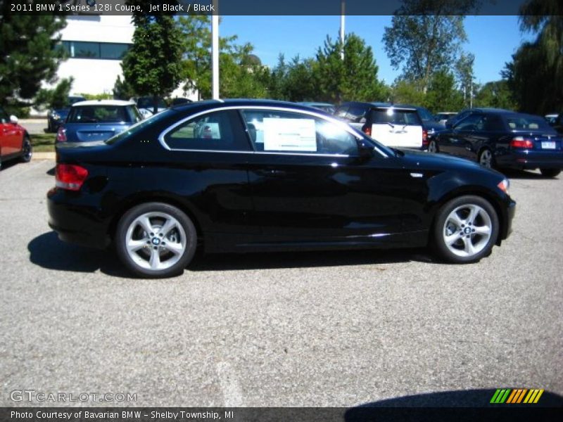 Jet Black / Black 2011 BMW 1 Series 128i Coupe