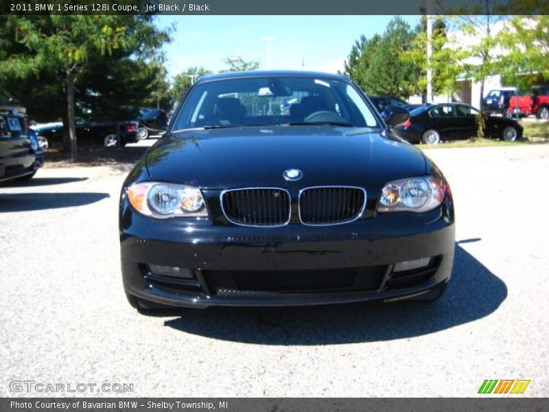 Jet Black / Black 2011 BMW 1 Series 128i Coupe