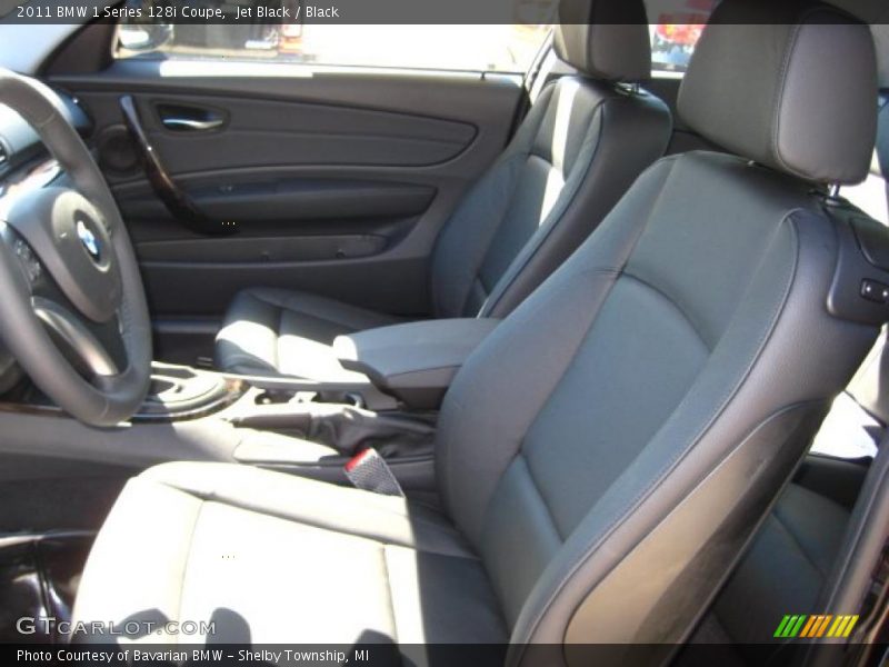 Jet Black / Black 2011 BMW 1 Series 128i Coupe