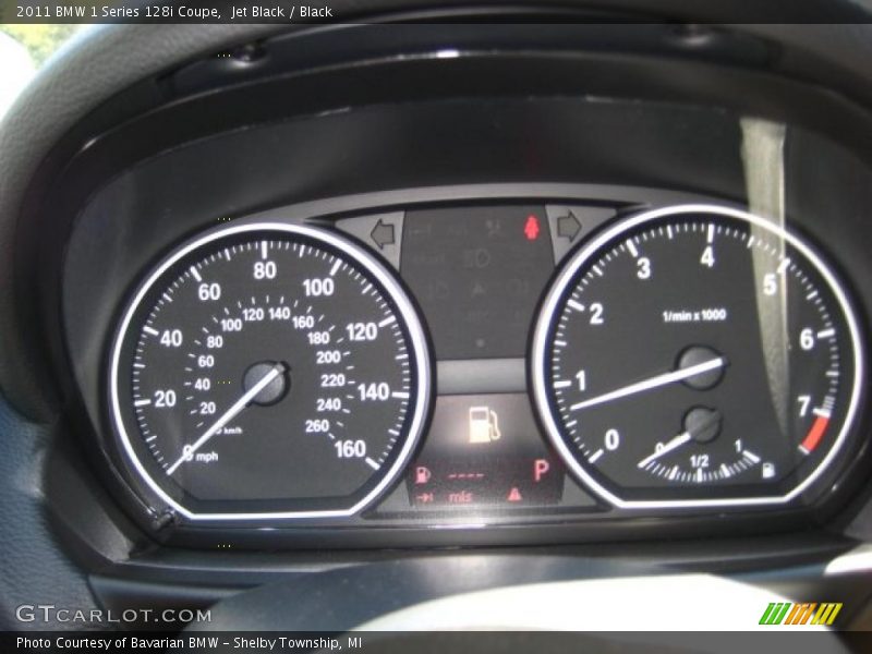 Jet Black / Black 2011 BMW 1 Series 128i Coupe