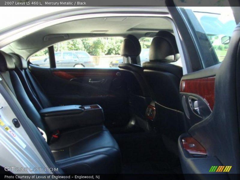 Mercury Metallic / Black 2007 Lexus LS 460 L