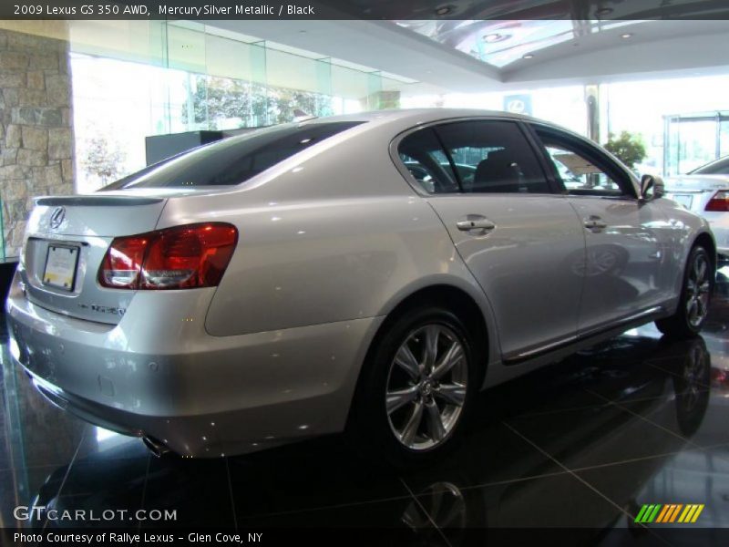 Mercury Silver Metallic / Black 2009 Lexus GS 350 AWD