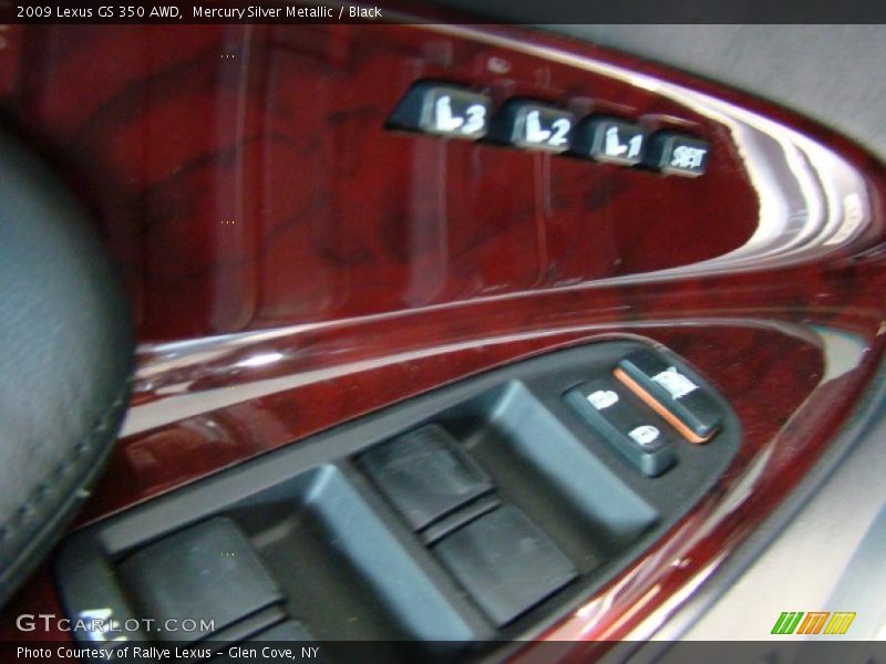 Mercury Silver Metallic / Black 2009 Lexus GS 350 AWD