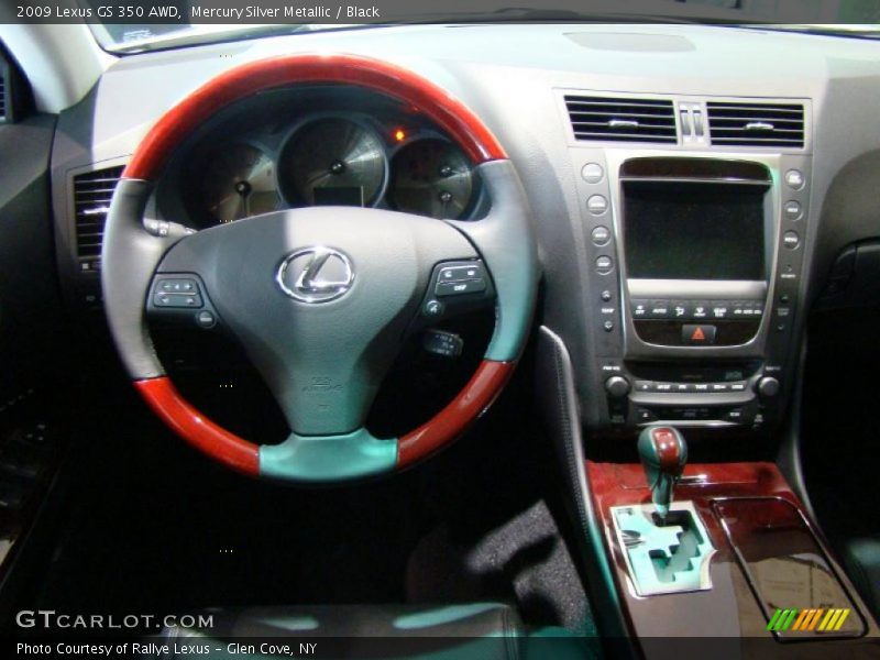 Mercury Silver Metallic / Black 2009 Lexus GS 350 AWD