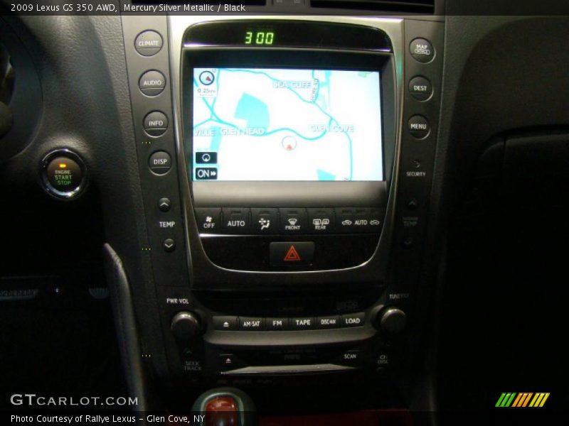 Mercury Silver Metallic / Black 2009 Lexus GS 350 AWD