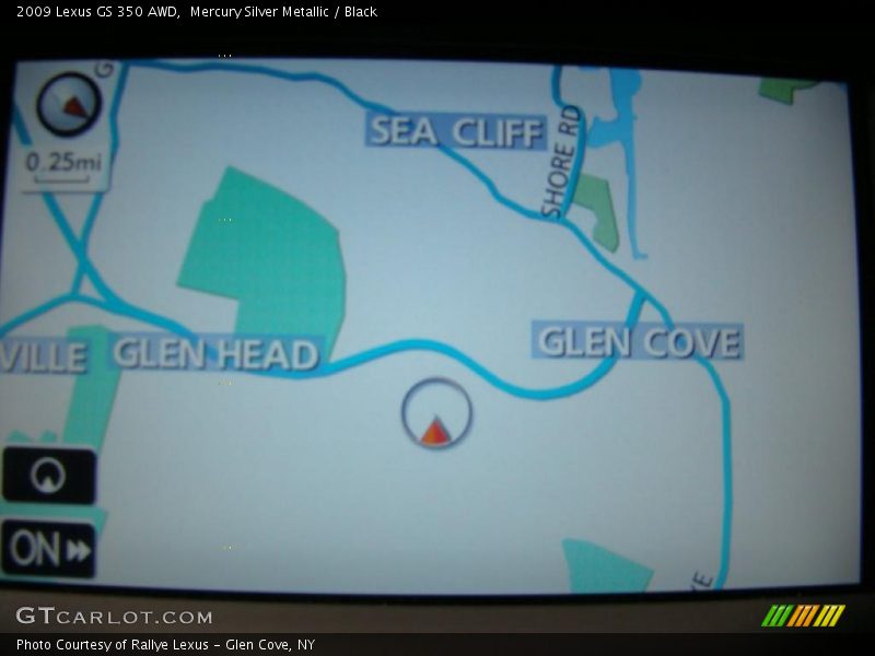 Mercury Silver Metallic / Black 2009 Lexus GS 350 AWD