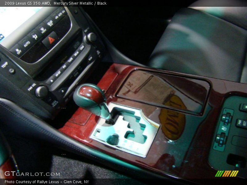 Mercury Silver Metallic / Black 2009 Lexus GS 350 AWD