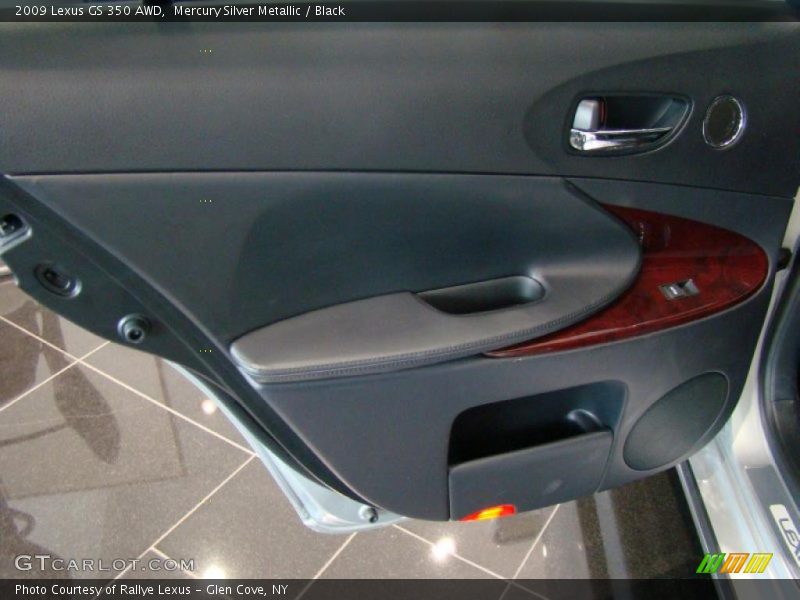 Mercury Silver Metallic / Black 2009 Lexus GS 350 AWD