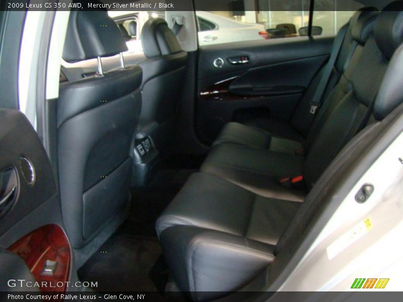 Mercury Silver Metallic / Black 2009 Lexus GS 350 AWD