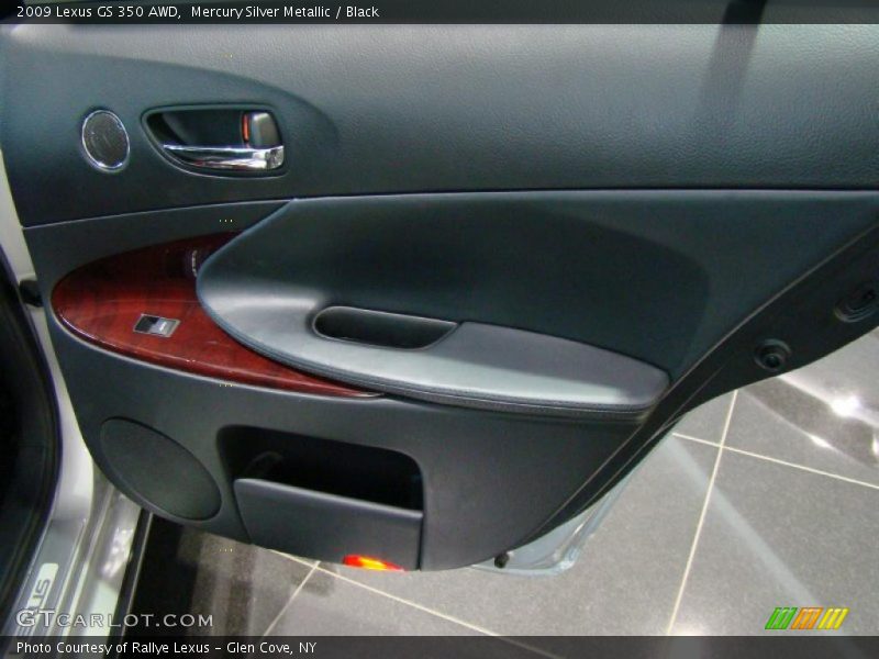 Mercury Silver Metallic / Black 2009 Lexus GS 350 AWD