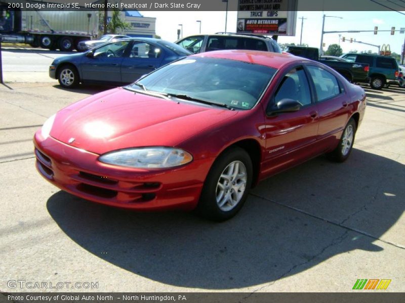 Inferno Red Pearlcoat / Dark Slate Gray 2001 Dodge Intrepid SE