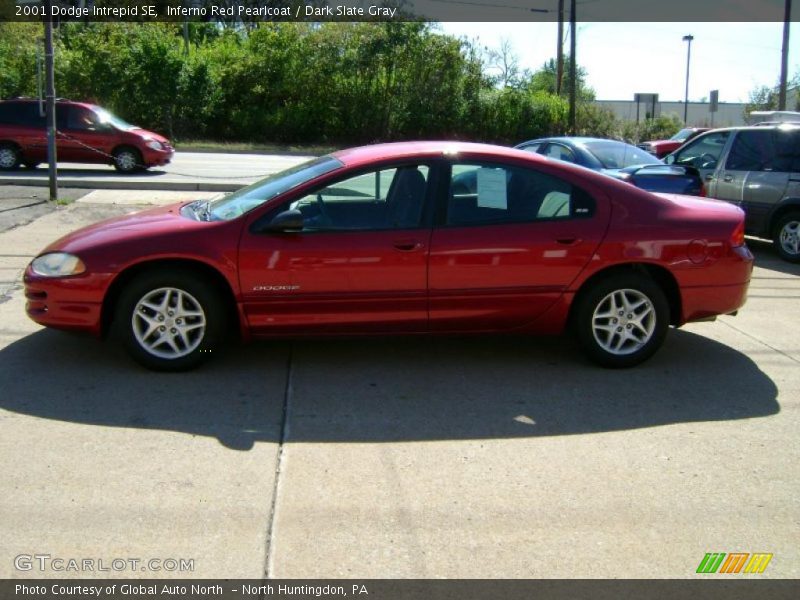 Inferno Red Pearlcoat / Dark Slate Gray 2001 Dodge Intrepid SE