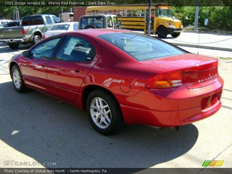 Inferno Red Pearlcoat / Dark Slate Gray 2001 Dodge Intrepid SE