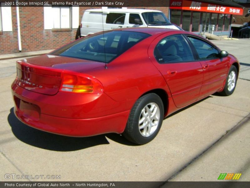 Inferno Red Pearlcoat / Dark Slate Gray 2001 Dodge Intrepid SE