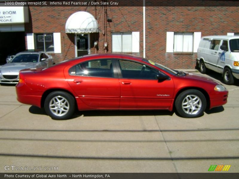 Inferno Red Pearlcoat / Dark Slate Gray 2001 Dodge Intrepid SE