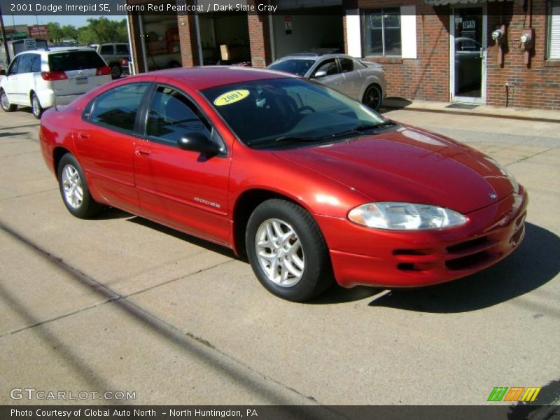 Inferno Red Pearlcoat / Dark Slate Gray 2001 Dodge Intrepid SE